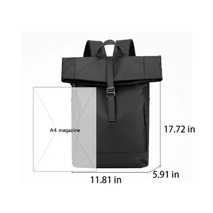Storage Nylon Fabric Spine Protection Casual Backpack