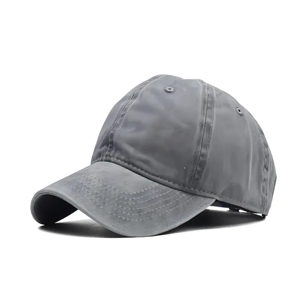 Washed Distressed  Embroidered Baseball Cap Vintage Dad Hat