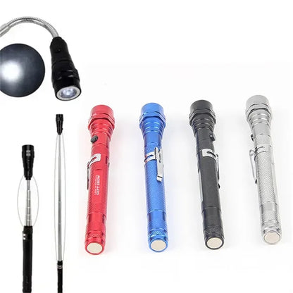 Magnetic 3 LED Flash Light