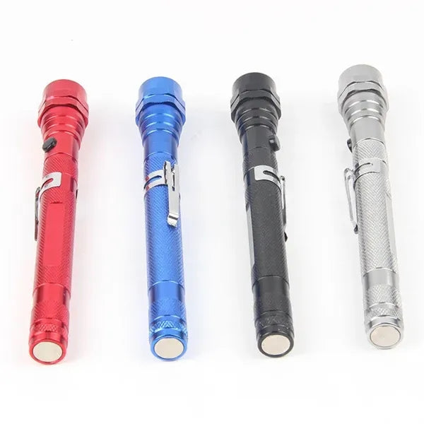 Magnetic 3 LED Flash Light