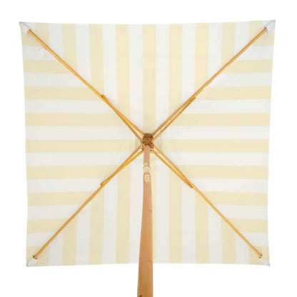 8' Square Wood Market Umbrella Single-Sided Dye Sub Kit