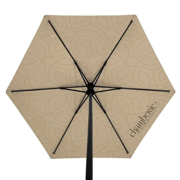 7' Steel Market Umbrella Double-Sided Dye Sub Kit