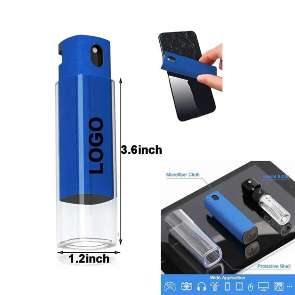 Custom Portable 2 in 1 Spray & Wipe Screen Cleaner Kit