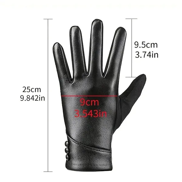 Women's Cold-proof Touch Screen Gloves for Outdoor Seasons