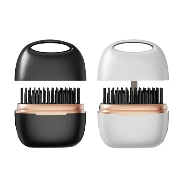 Fast Heating Mini Hair Straightener Comb with 3-Temp Setting