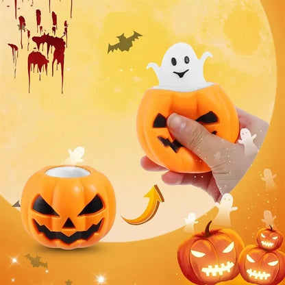 Halloween Squishy Pumpkin Toy for Stress Relief