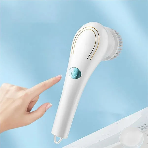 Effective Powerful Deep Cleaning Cordless Electric Scrubber