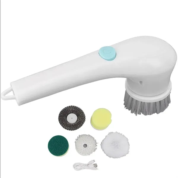 Effective Powerful Deep Cleaning Cordless Electric Scrubber