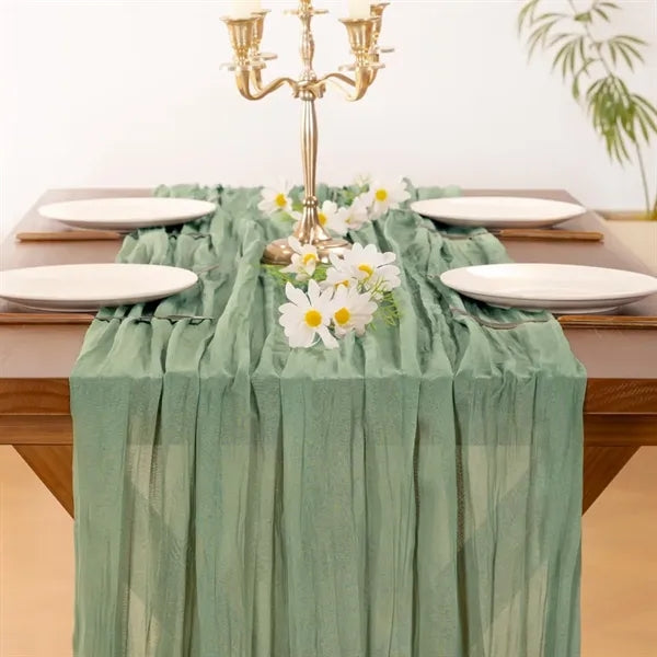Cheesecloth Table Runner