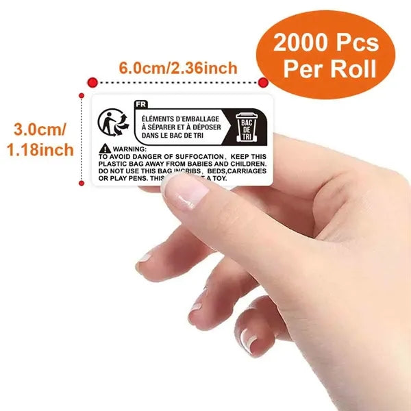 Custom Stickers Label Roll
