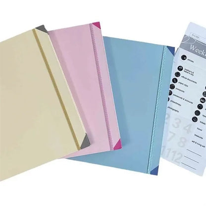 Document Organizer Folder with Labels