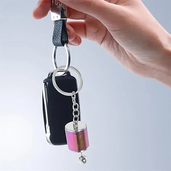 Durable Metal Car Manual Gear Lever Transmission Keychain
