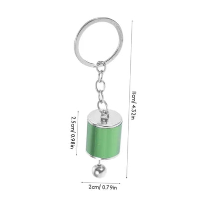 Durable Metal Car Manual Gear Lever Transmission Keychain