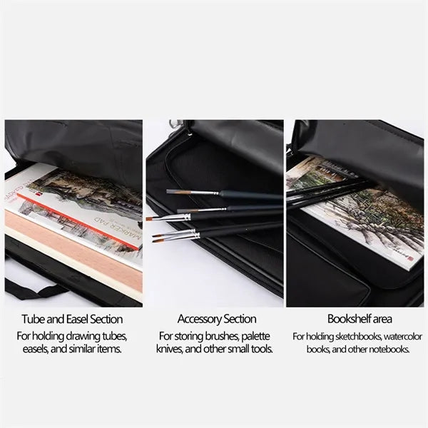 A3 Multi-Function Waterproof Drawing Board Bag Backpack