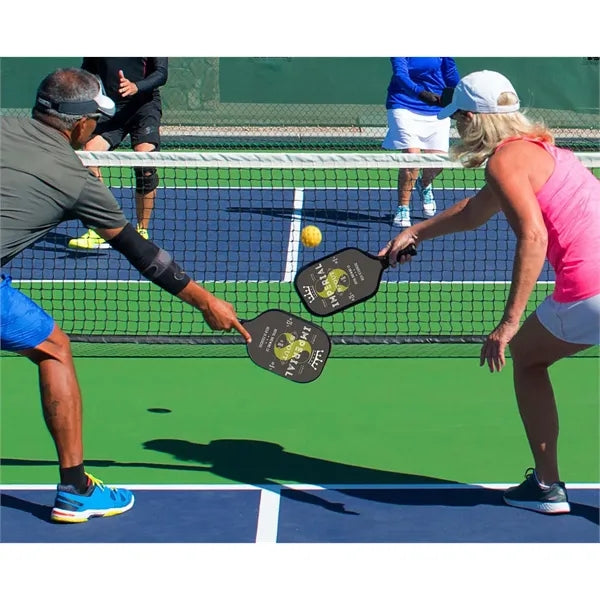 Deluxe Pickleball Set Double-Sided Paddles