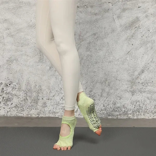 2025 Non-slip Pilates  Women's Cotton Five-toe Socks
