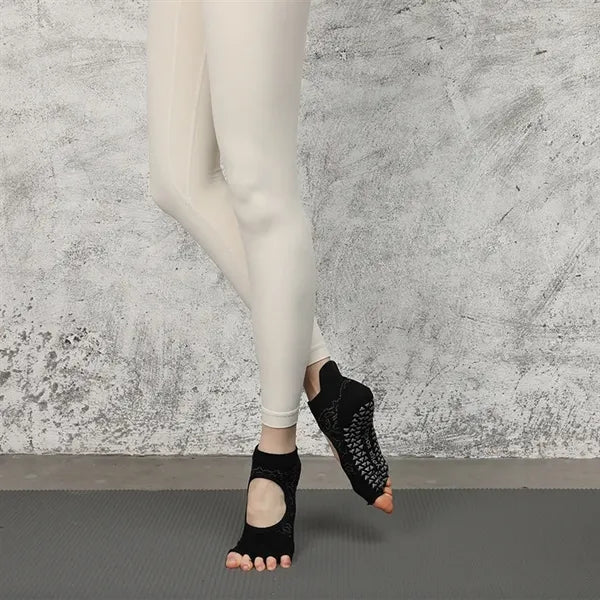 2025 Non-slip Pilates  Women's Cotton Five-toe Socks