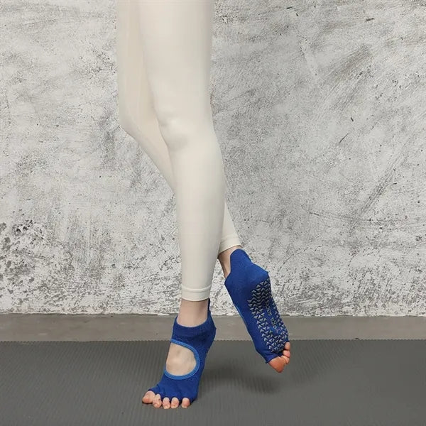 2025 Non-slip Pilates  Women's Cotton Five-toe Socks