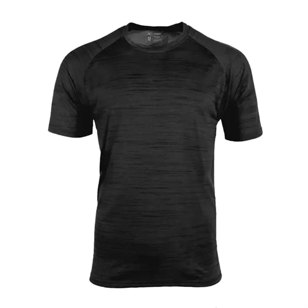 Defender Heather Men's Crew Performance Neck Tee