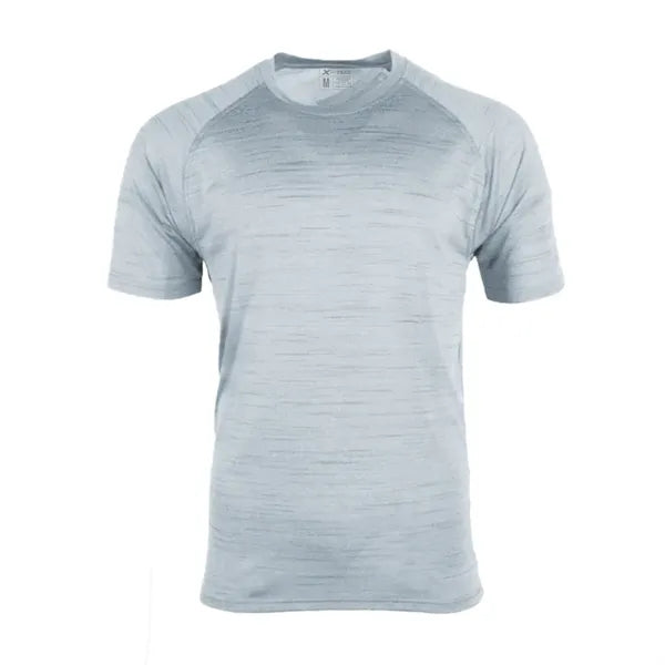 Defender Heather Men's Crew Performance Neck Tee