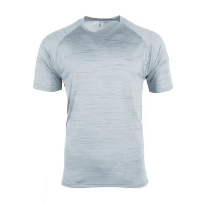 Defender Heather Men's Crew Performance Neck Tee