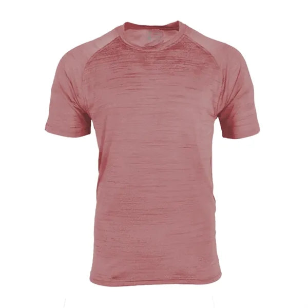 Defender Heather Men's Crew Performance Neck Tee