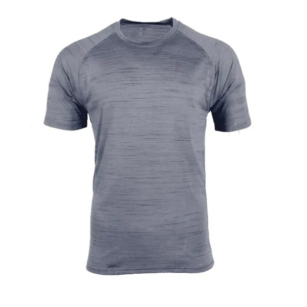 Defender Heather Men's Crew Performance Neck Tee
