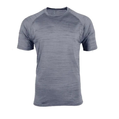 Defender Heather Men's Crew Performance Neck Tee