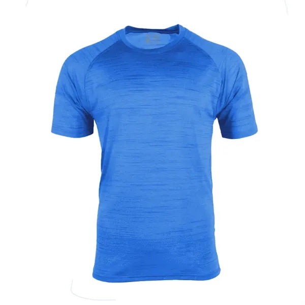 Defender Heather Men's Crew Performance Neck Tee