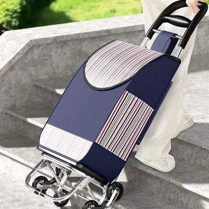 Foldable Lightweight Rolling Shopping Cart