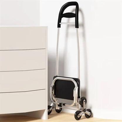 Foldable Lightweight Rolling Shopping Cart