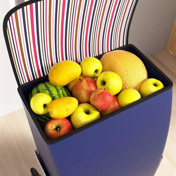 Foldable Lightweight Rolling Shopping Cart