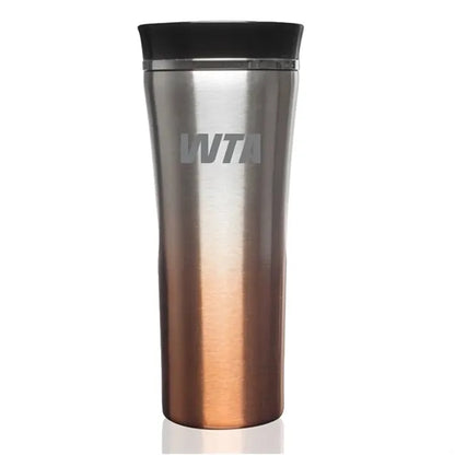 16 oz. Two Tone Double Wall Steel Travel Mugs