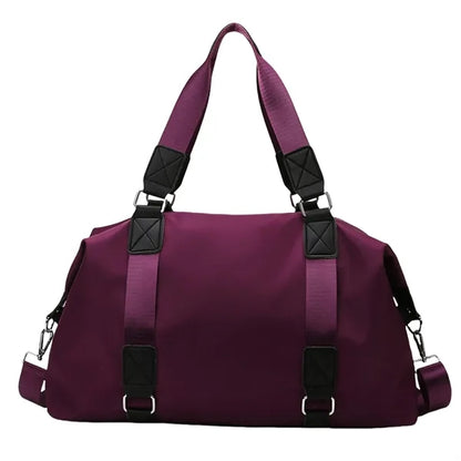 17L Large Capacity Travel Duffel Bag Shoulder Strap For Gym