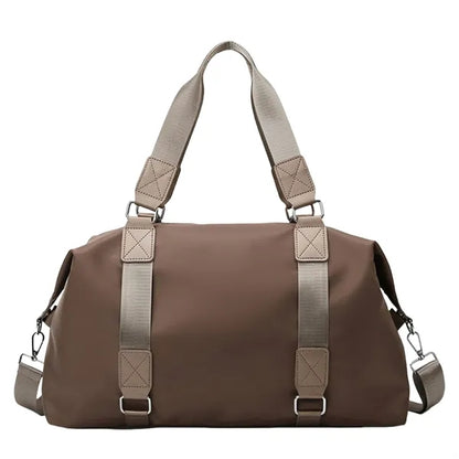 17L Large Capacity Travel Duffel Bag Shoulder Strap For Gym