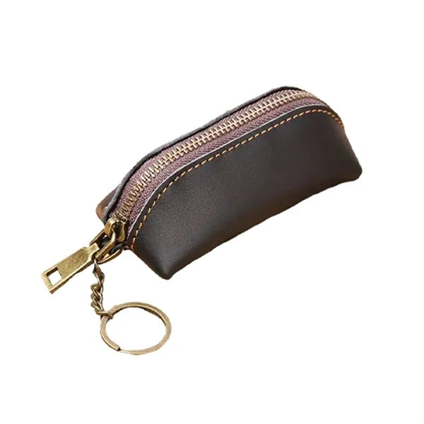Genuine Leather Multi-Function Wallet Key Organizer