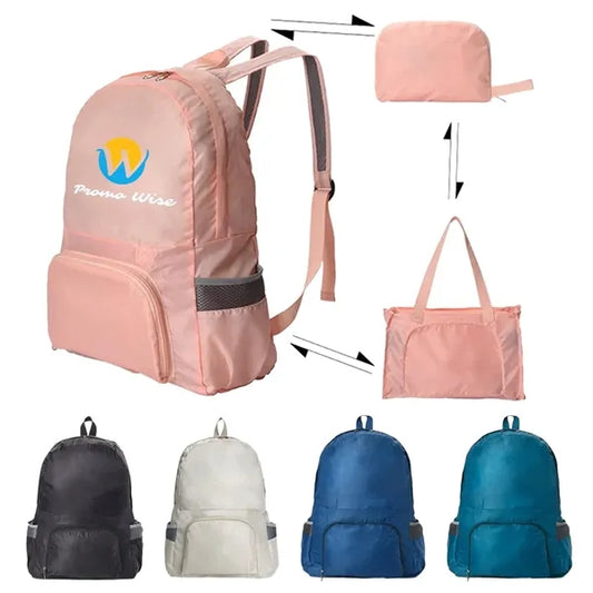 Foldable 2 in 1 Dual Purpose Single Shoulder Bag Backpack