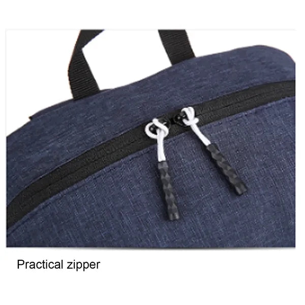 Large Solid Color Lightweight Casual Backpack