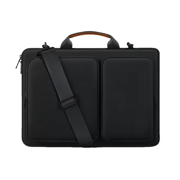 15.6" Shockproof Laptop Shoulder Bag Handle Pocket Strap
