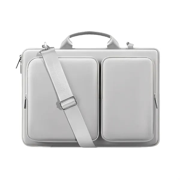 15.6" Shockproof Laptop Shoulder Bag Handle Pocket Strap