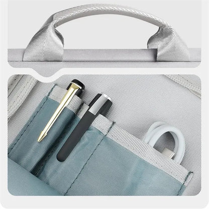15.6" Shockproof Laptop Shoulder Bag Handle Pocket Strap