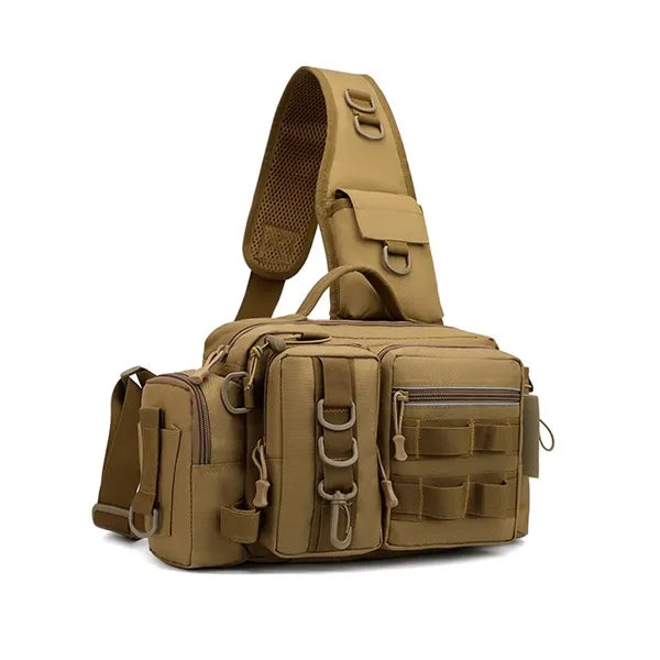 Multifunctional Waterproof Lure Fishing Shoulder Bag