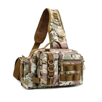 Multifunctional Waterproof Lure Fishing Shoulder Bag