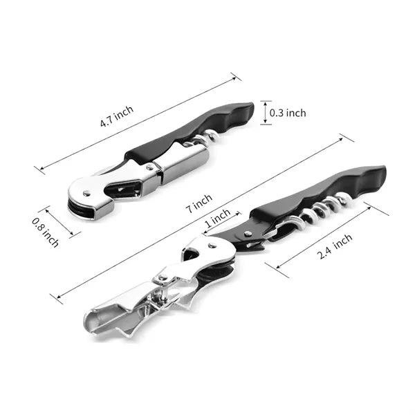 Professional Wine Opener with Foil Cutter & Corkscrew