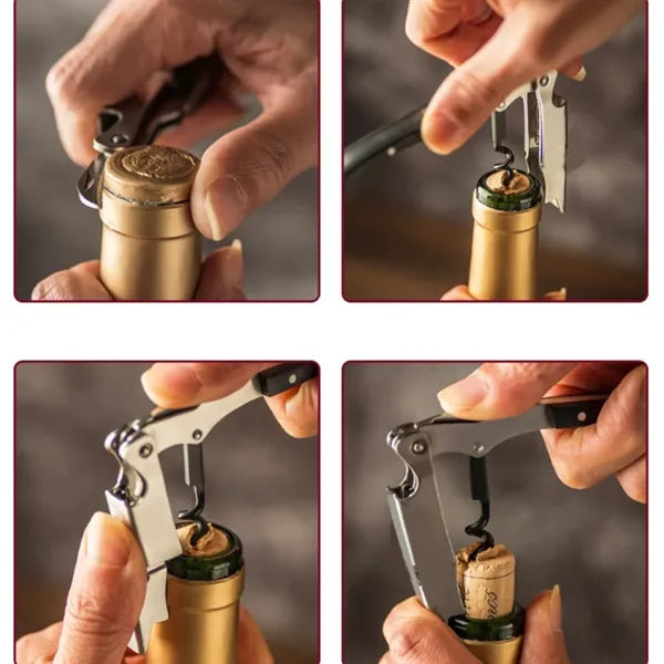 Professional Wine Opener with Foil Cutter & Corkscrew