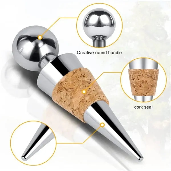 Assorted Wine Bottle Stoppers & Preservers