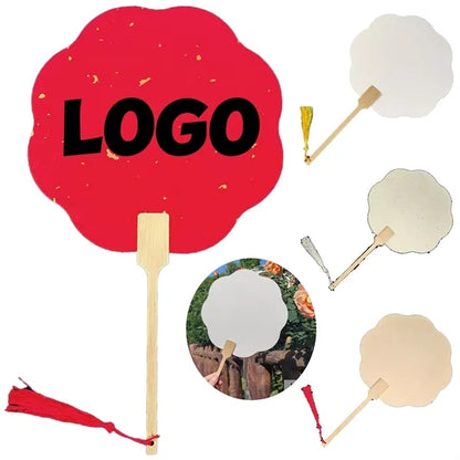 Eco Friendly Bamboo  Paper Fan