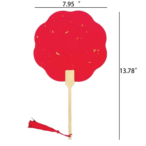Eco Friendly Bamboo  Paper Fan