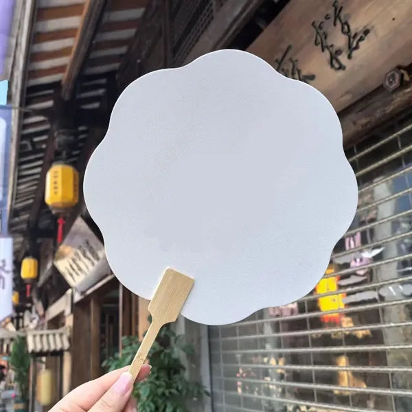 Eco Friendly Bamboo  Paper Fan