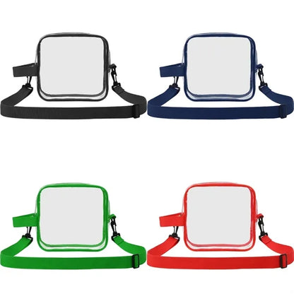 Clear PVC Crossbody Sports Pack